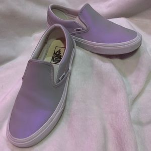 Vans Classic Slip-On (Muted Metallic) Gray/Violet